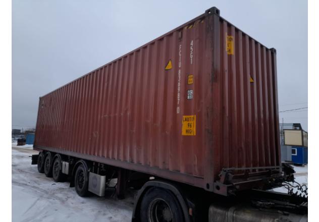Контейнер морской БУ 40 футов 2.9 высота