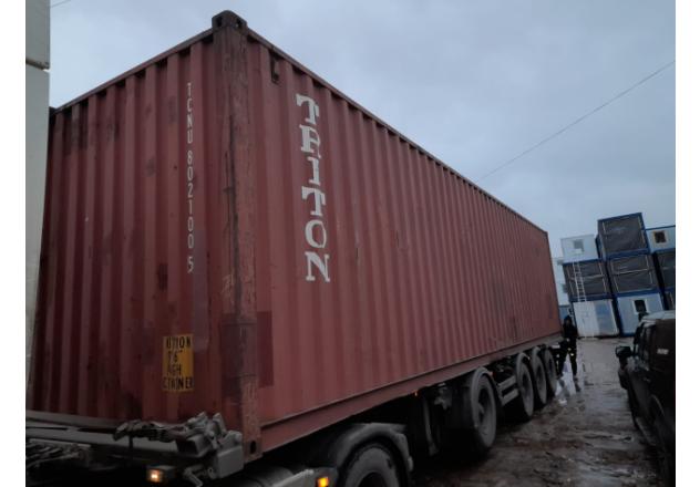 Контейнер морской БУ 40 футов 2.9 высота