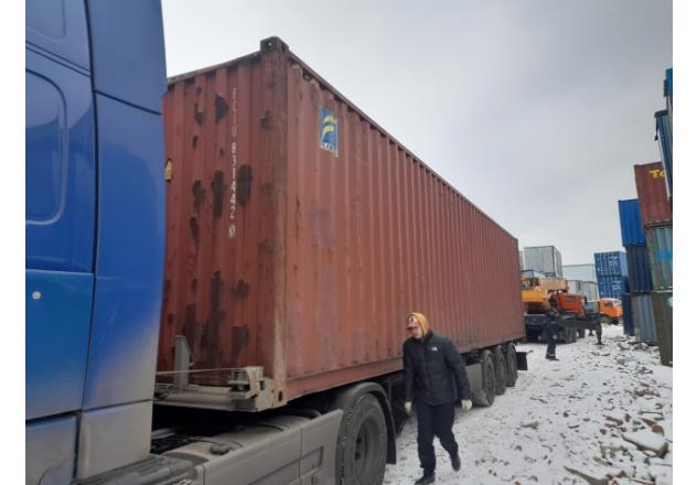 Контейнер морской БУ 40 футов 2.9 высота
