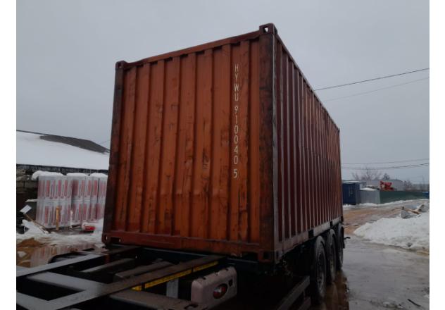 Контейнер морской БУ 20 футов